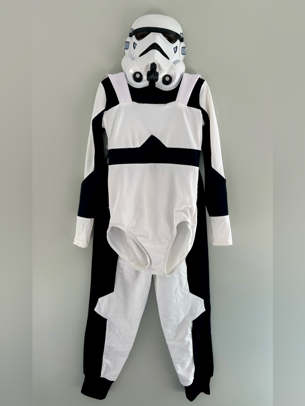 Weissman White and Black Kids Galactic Armor Costume